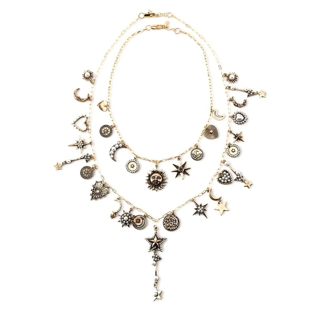 Marka 2'li Güneş Ay Kolye