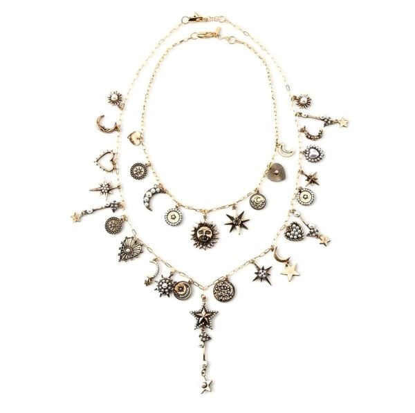 Marka 2'li Güneş Ay Kolye