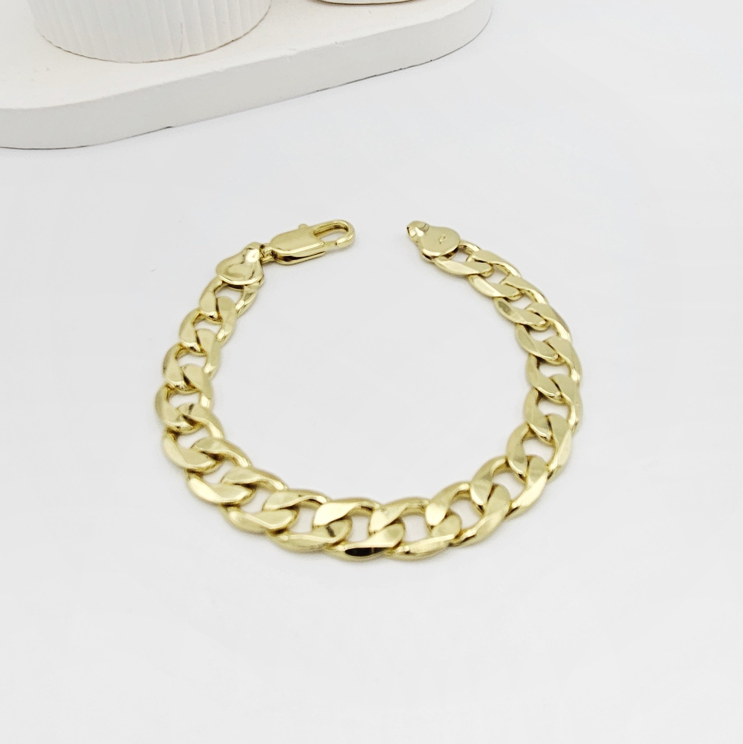 Altın Kaplama 14K Gold Klasik Zincir Bileklik