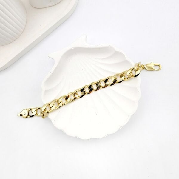 Altın Kaplama 14K Gold Klasik Zincir Bileklik