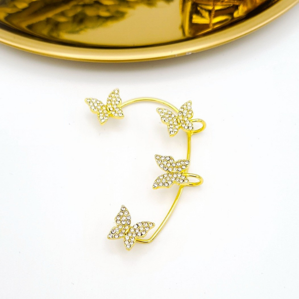 Kelebek Gold Kulak Aksesuarı