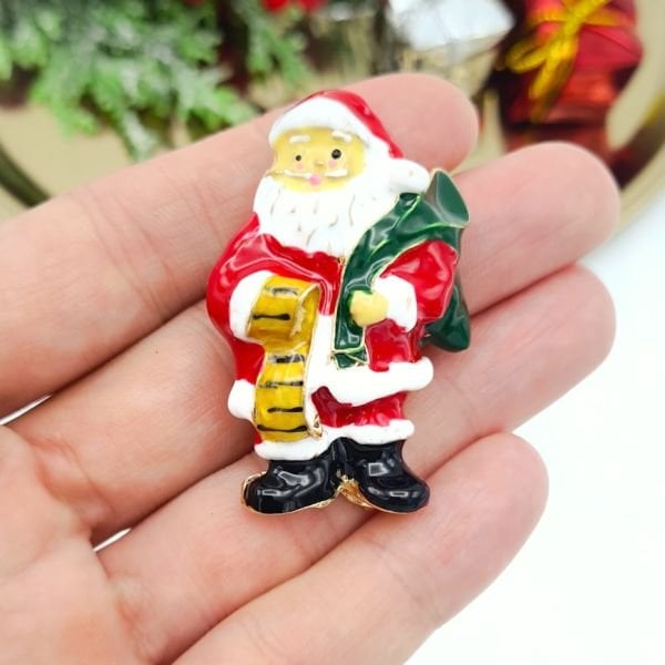 Yeni Yıl Noel Baba Broş