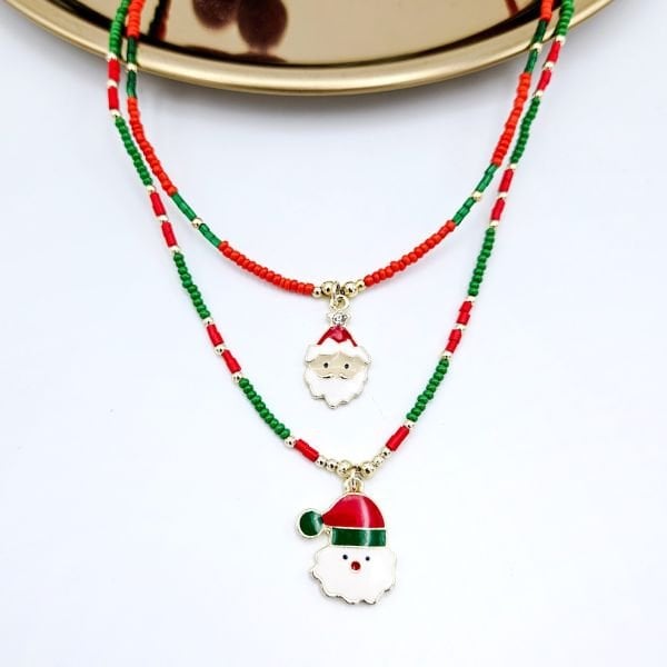 Noel Babalı Yeni Yıl Kolyesi